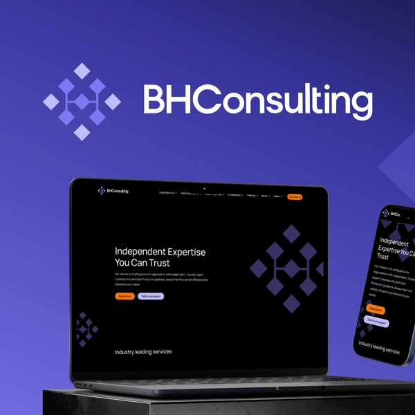 BH Consulting Website Redesign & Rebrand