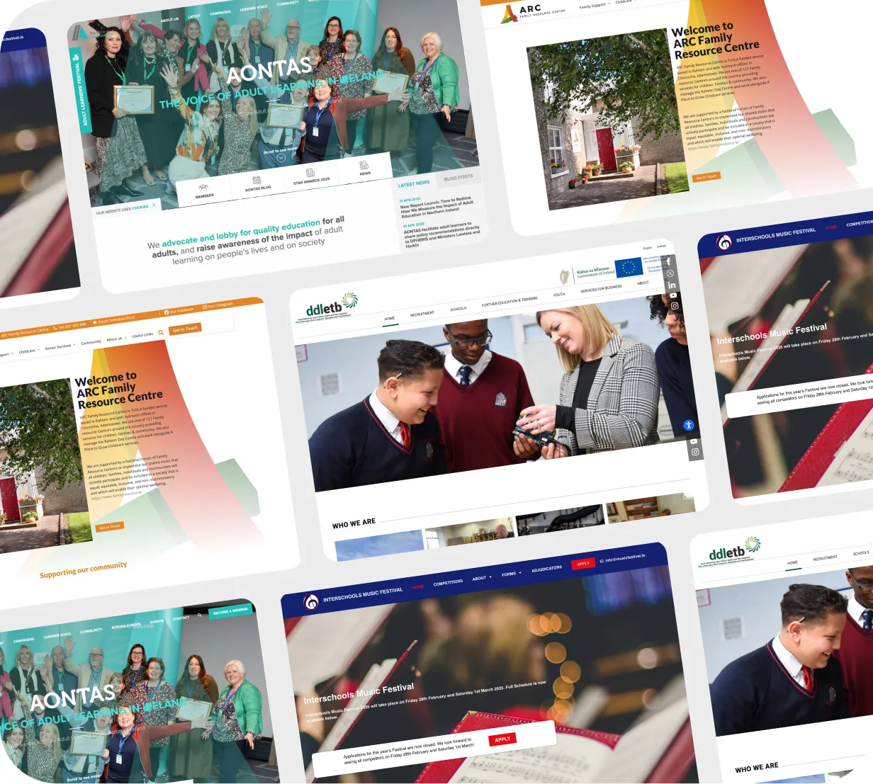 Schools Web Design & Clubs Web Design
