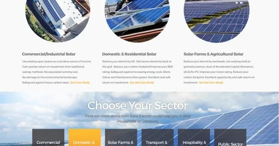 Solar Electric Website