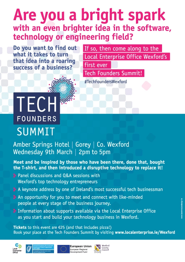 Tech Founders Summt web poster