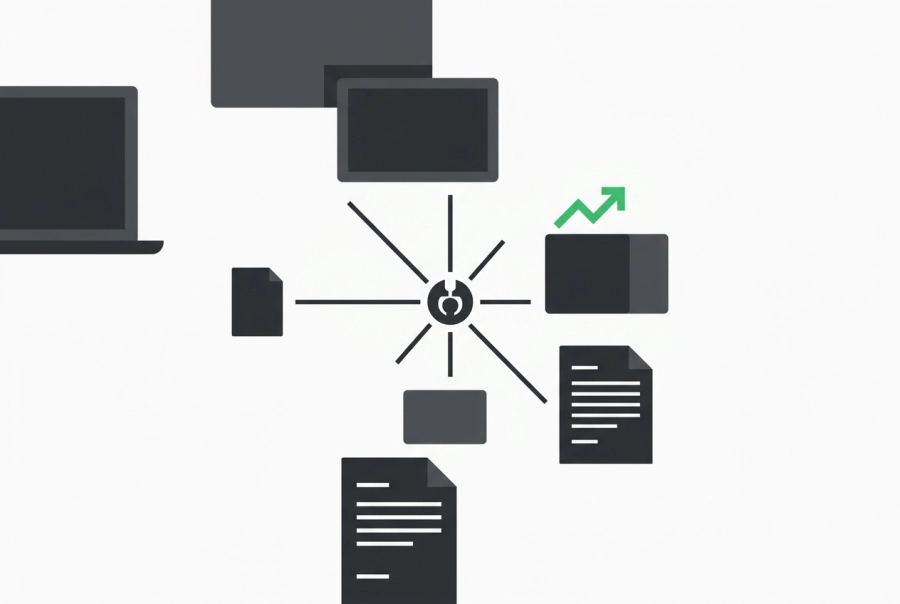 Professional header image for educational tutorial: Digital Marketing for Irish SMEs: Build a Channel Mix Tha...
