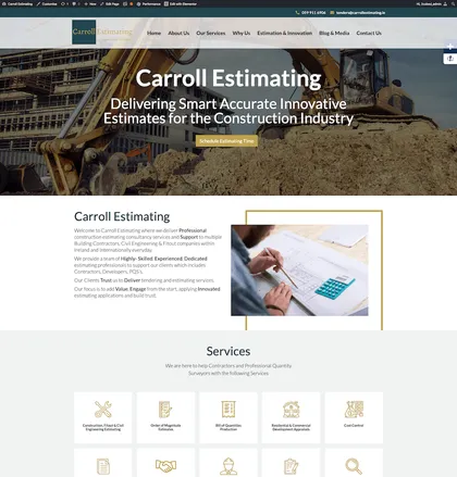 Carroll Estimating logo