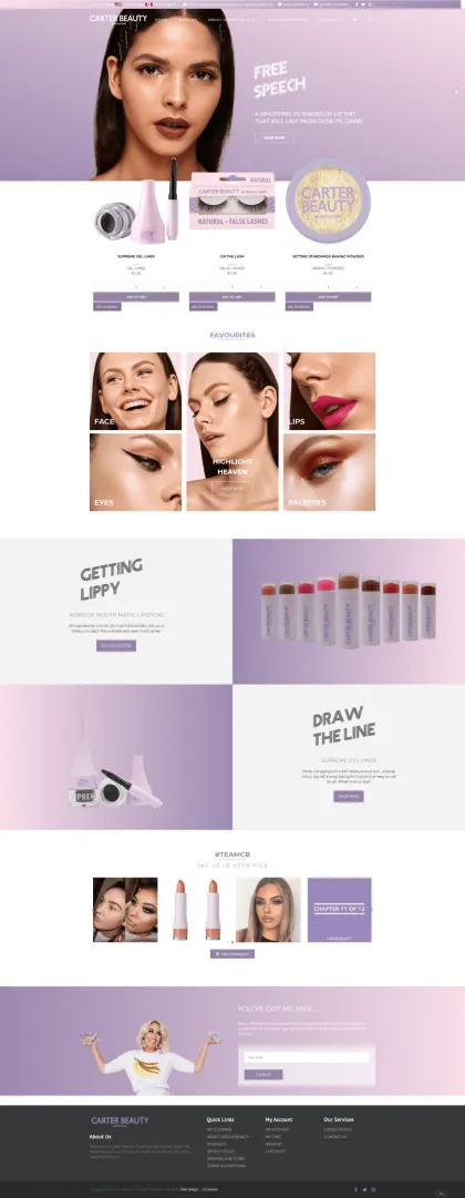 Carter Beauty Cosmetics logo