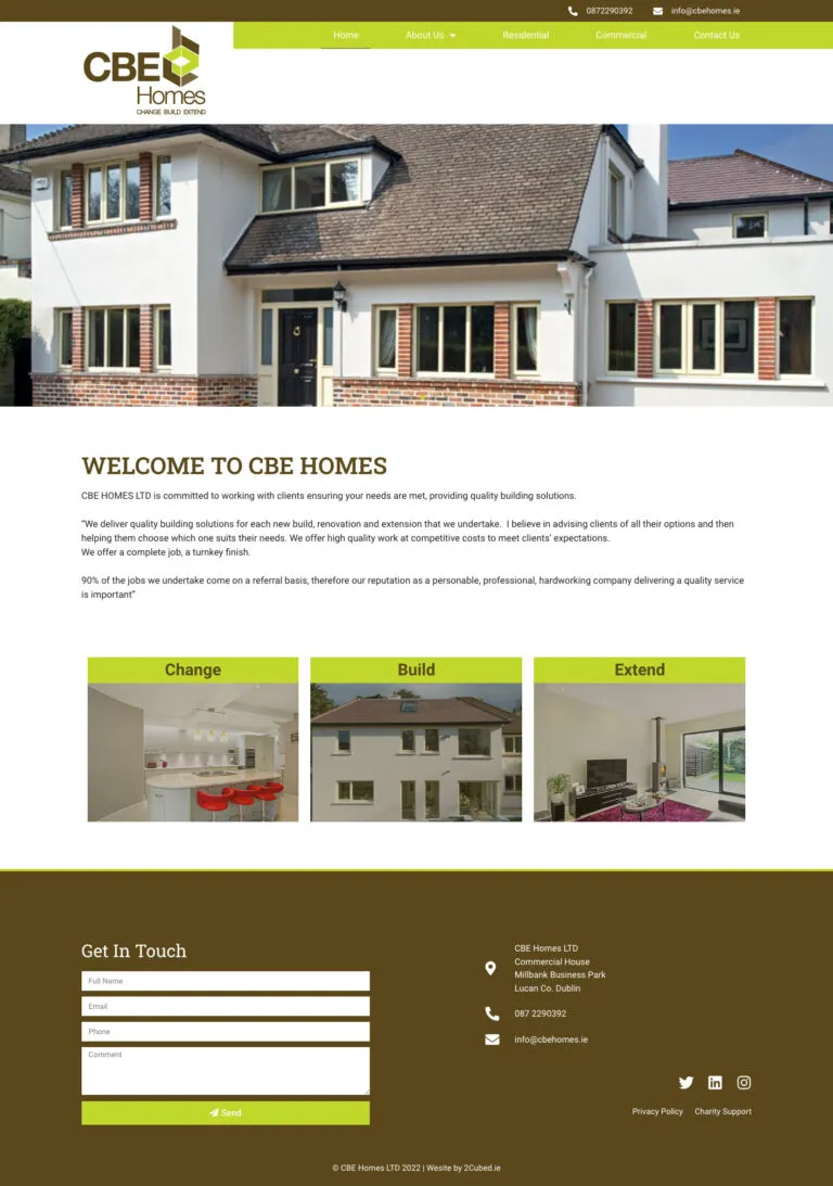 CBE HOMES LTD