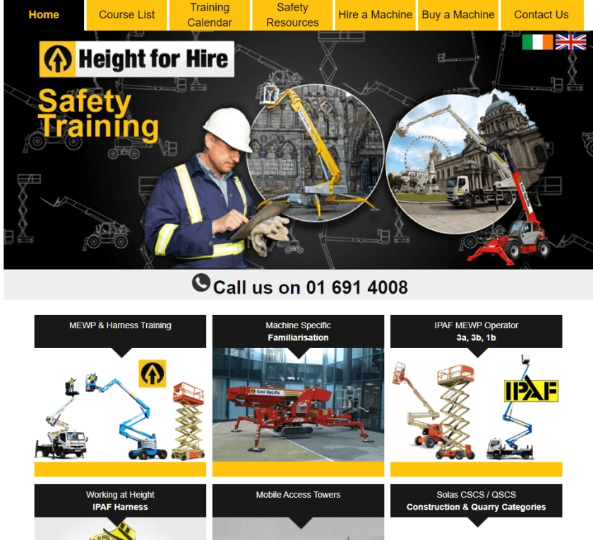 Height for Hire Safety Training logo