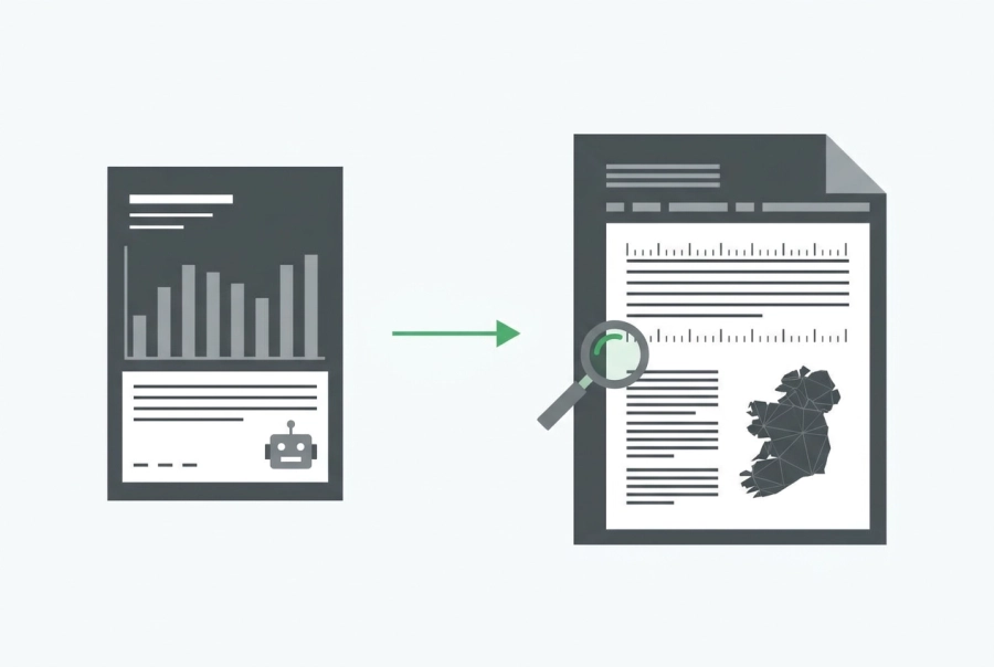 Professional header image for industry analysis: What an SEO Audit Actually Tells You About Your Irish Bus...