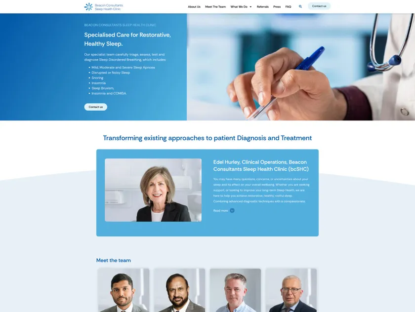 Beacon Consultants Sleep Health Clinic logo