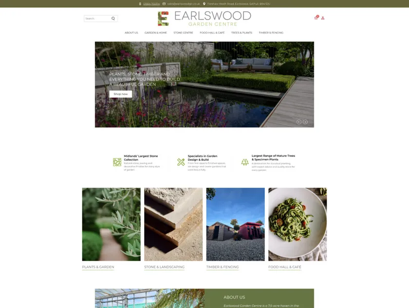 Earlswood Garden & Landscape Centre logo