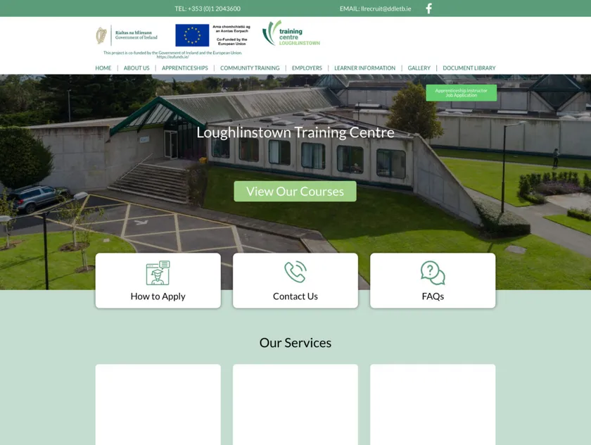 DDLETB – Loughlinstown Training Centre logo