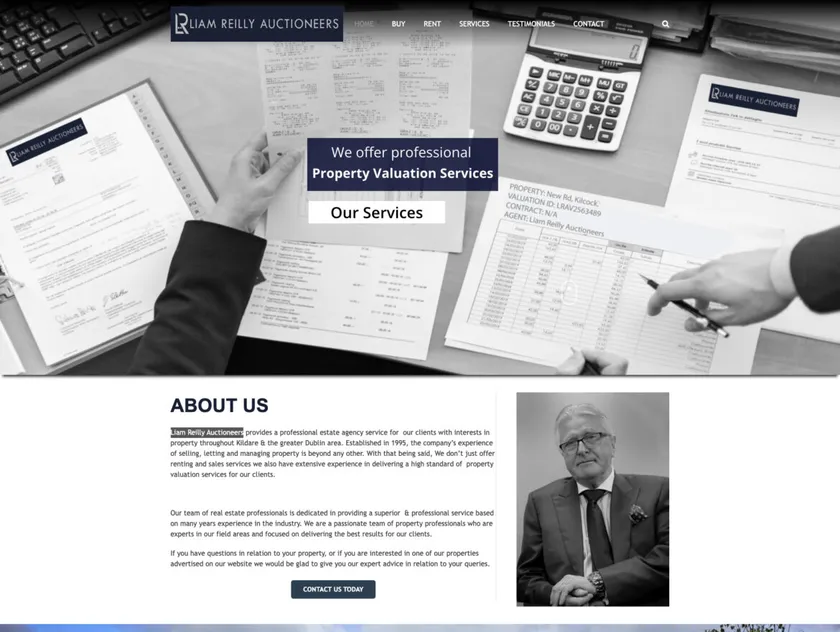 Liam Reilly Auctioneers logo
