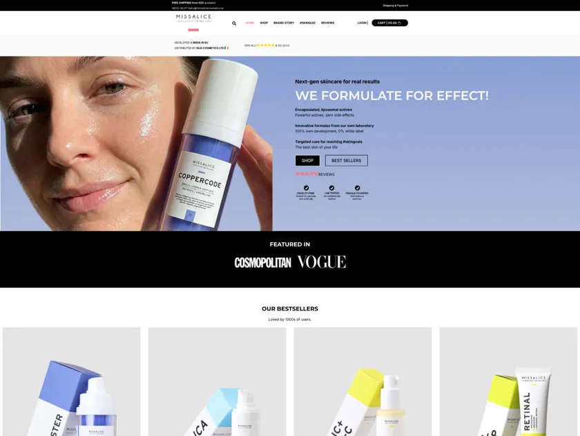 Miss Alice Cosmetics logo