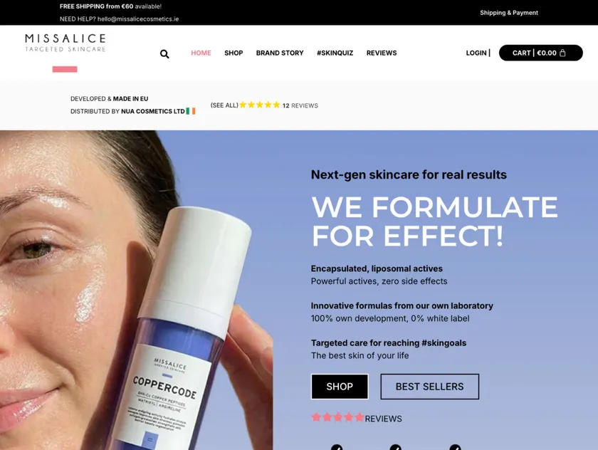 Miss Alice Cosmetics logo