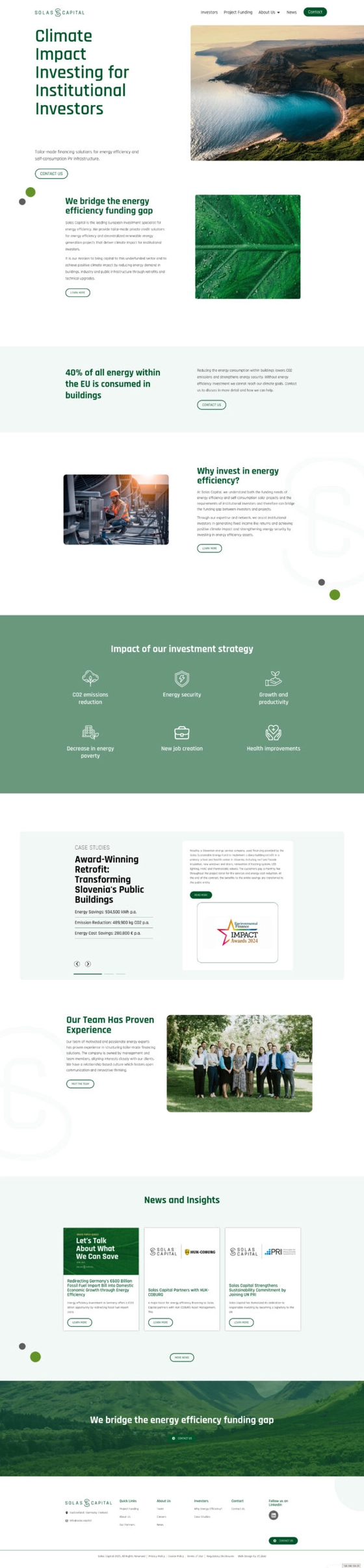 solas Capital Website