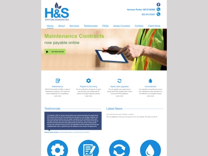 H&S Environmental logo