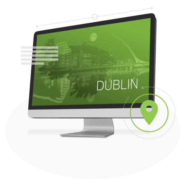 Dublin Web Design Mockup