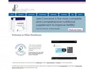 Pillar Healthcare Website goes live