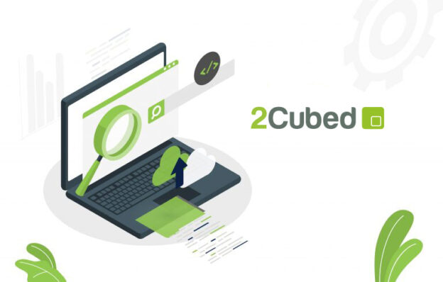 2Cubed Blog Image with computer