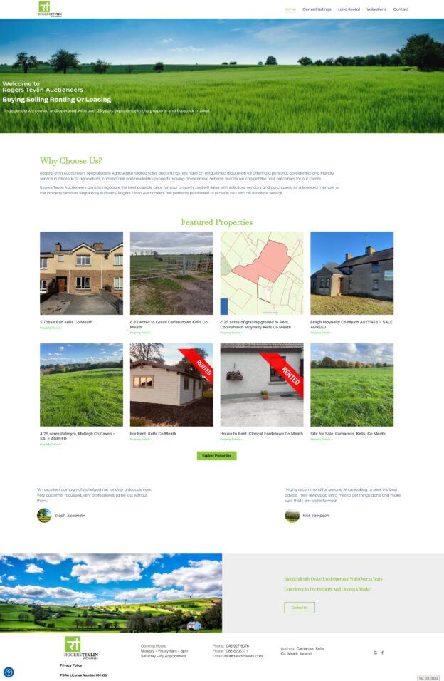 rogers tevlina uctioneers website